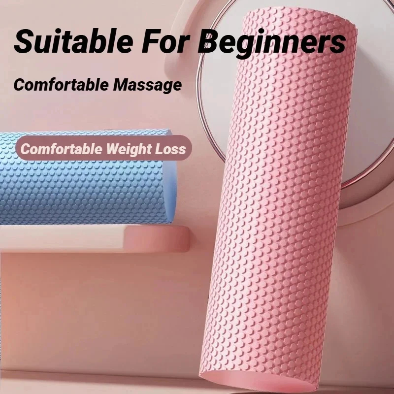 Vibrating Foam Roller - Rouleau de yoga hexagonal en mousse