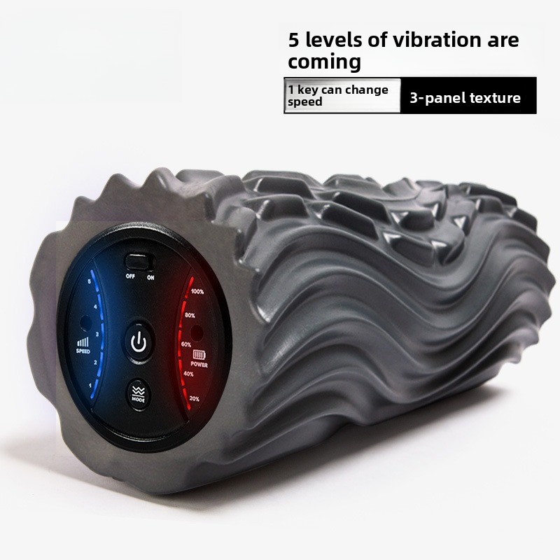 Vibrating Foam Roller - Colonne de yoga, équipement de yoga,