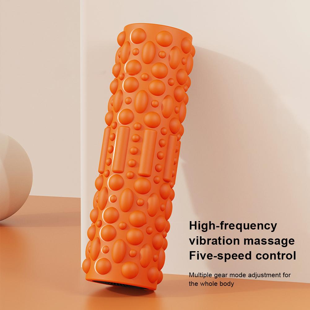 Vibrating Foam Roller - Rouleau de massage vibrant électrique en