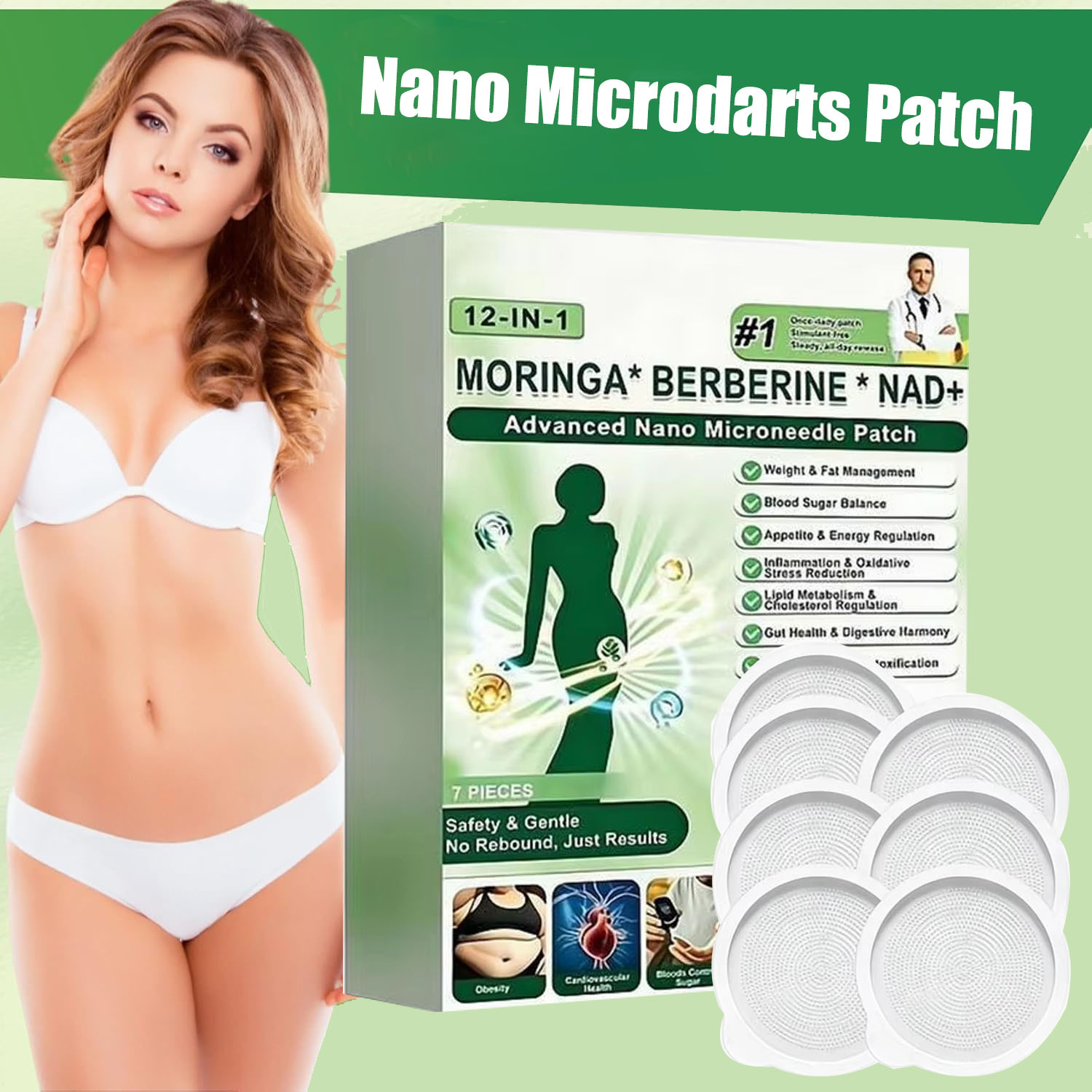 Patch Adhésif Nano-Microneedle - Xbody Health & Wellness Functional Integrative Medicine Office & Medical Spa Wayne avis et prix