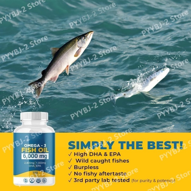 Gélules d'huile de poisson ave - Wellness Health Nutrition avis et prix