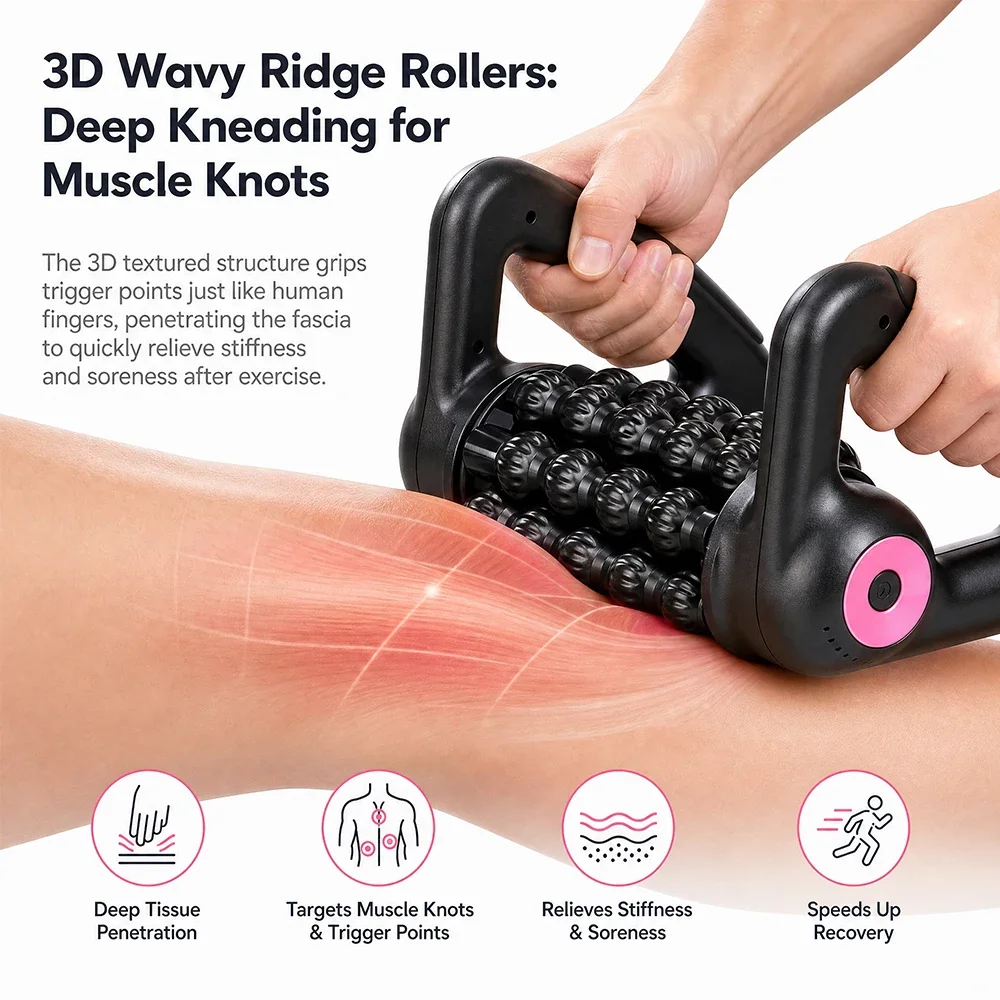 Rouleau de massage électrique  - Vibrating Foam Roller avis et prix