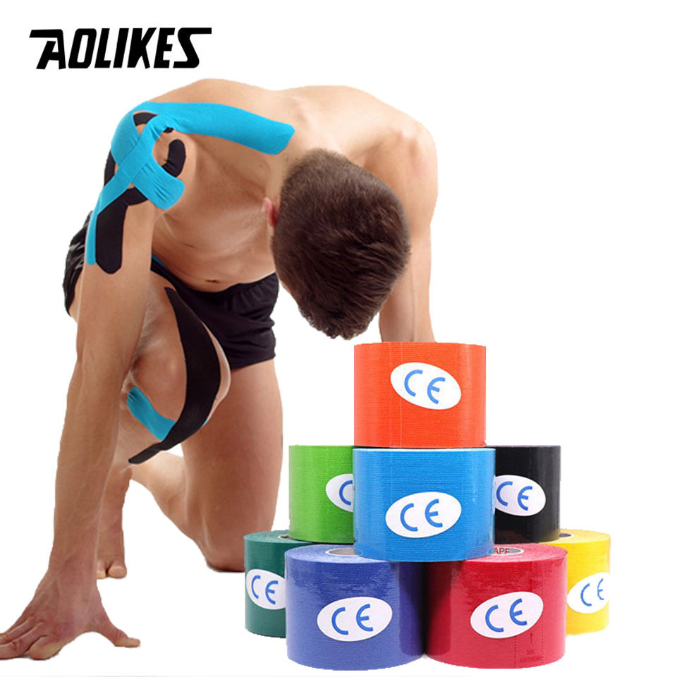 AOLIKES 2 tailles bande de kin - Kinesiology Tape Sports avis et prix