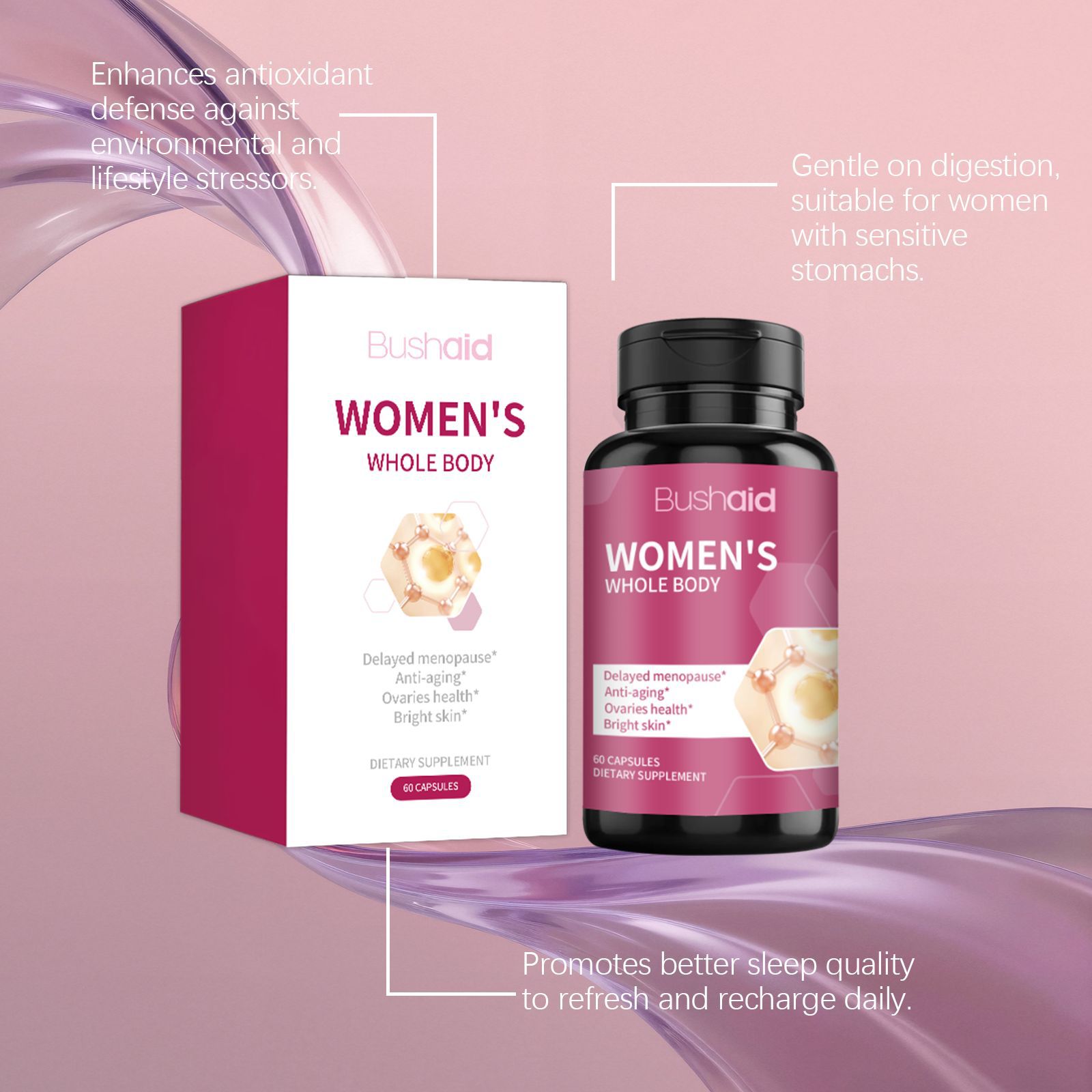Capsules de soutien au bien-êt - Health Wellness Vitality avis et prix
