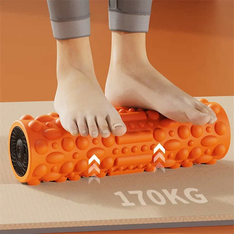 1 pièce Rouleau de massage éle - Vibrating Foam Roller avis et prix