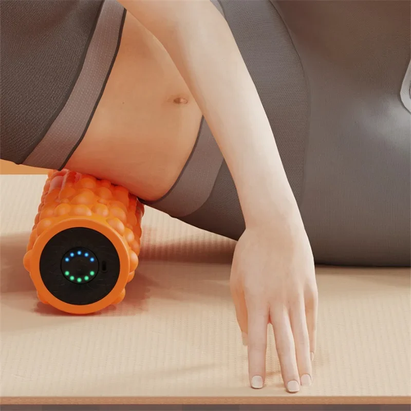 1 pièce Rouleau de massage éle - Vibrating Foam Roller avis et prix