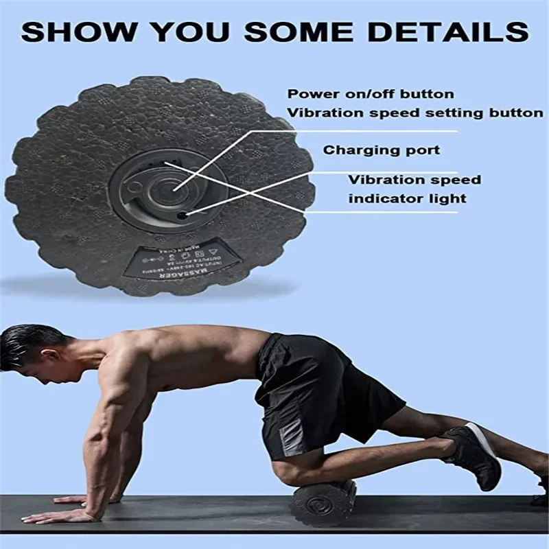 Rouleau de Massage électrique  - Vibrating Foam Roller avis et prix
