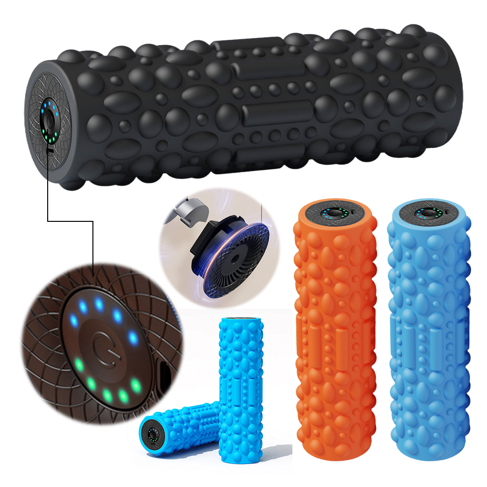 Rouleau de massage vibrant éle - Vibrating Foam Roller avis et prix