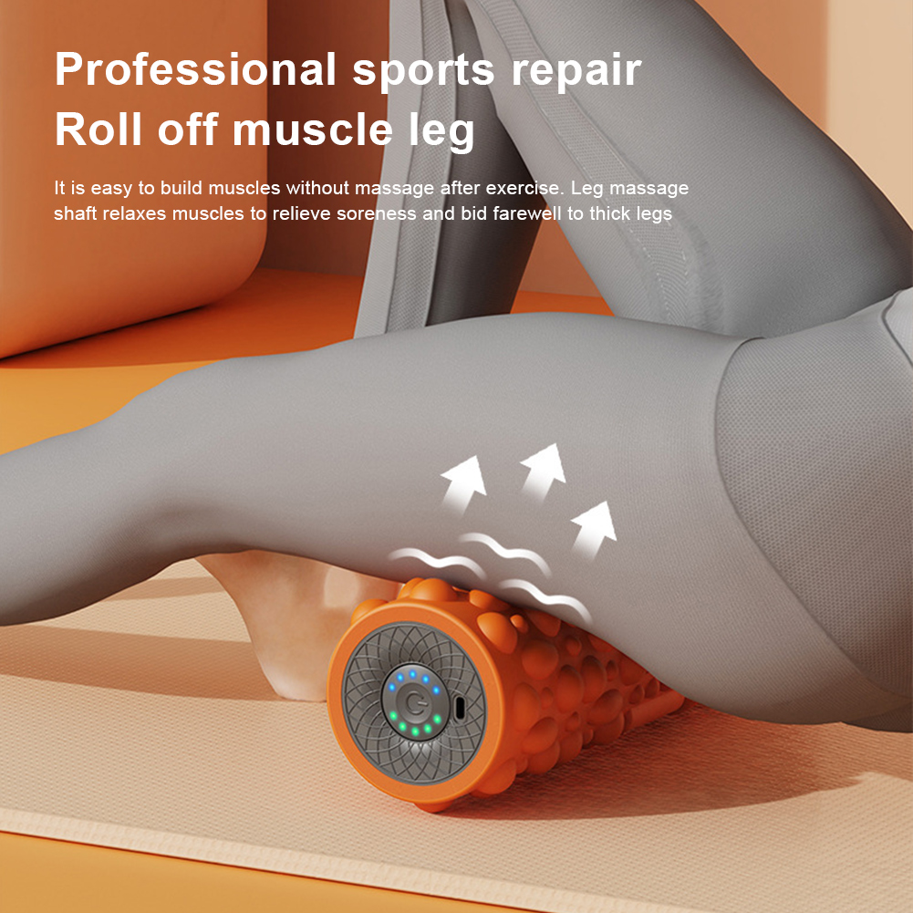 Rouleau de massage vibrant éle - Vibrating Foam Roller avis et prix