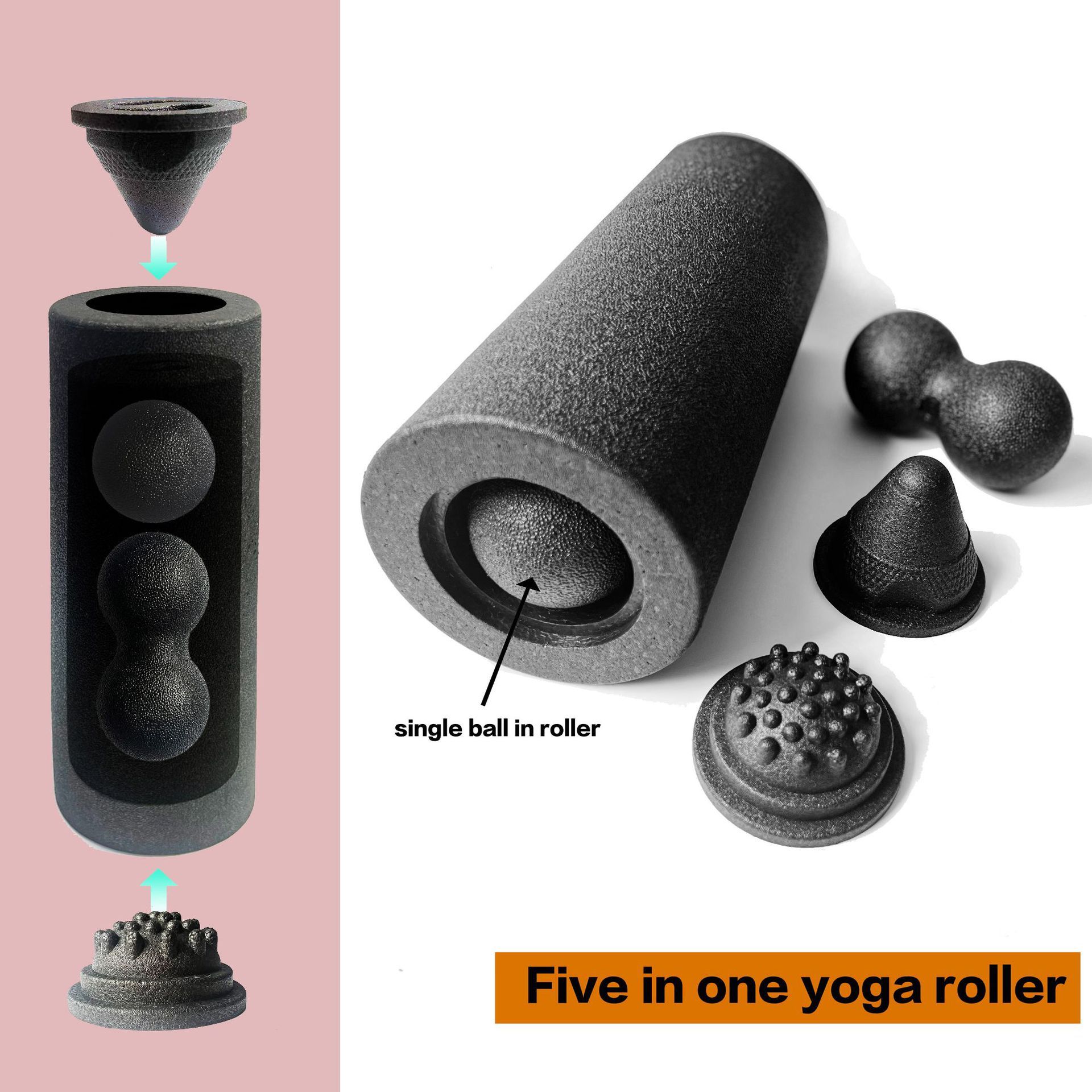 Ensemble de rouleaux de massag - Vibrating Foam Roller avis et prix