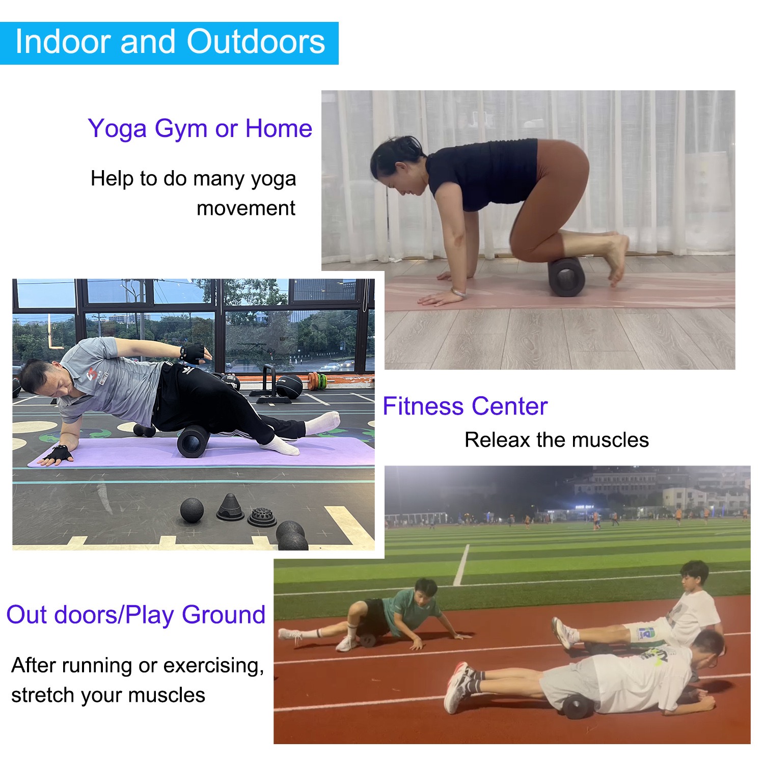 Ensemble de rouleaux de massag - Vibrating Foam Roller avis et prix